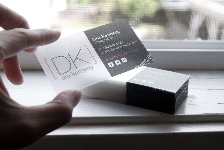 Transparent Visiting Card