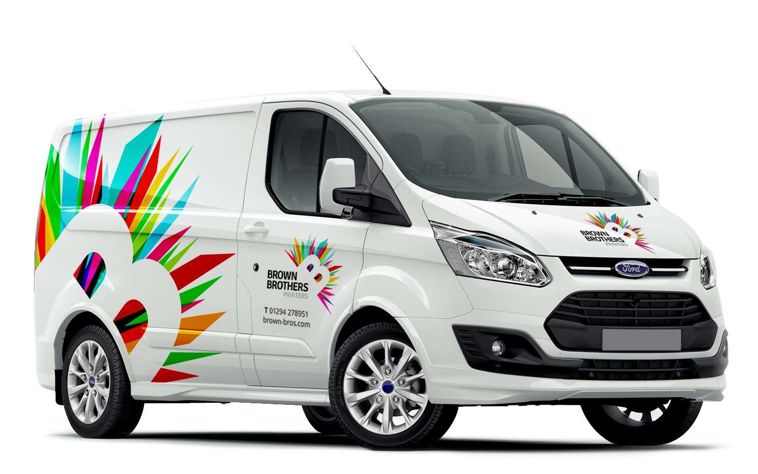 Car Branding Services in Dubai 4 Vinyl lettering on vehicle