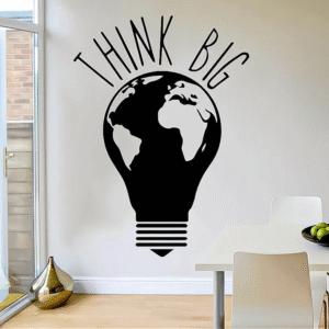 Think Big Bulb Idea Decor (BIG)