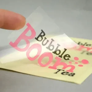 PVC Transparent Sticker